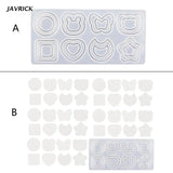Silicone Keychain Mold Double Layer DIY Pendant