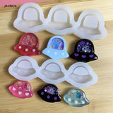 Spaceship Keychain Mold DIY Pendant Crafting