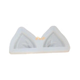 Silicone Resin Molds Cat Bear Ears Hairpin Mold DIY Keychain Pendant