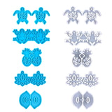 Silicone Resin Molds Frog Turtle Earrings DIY Jewelry Mold