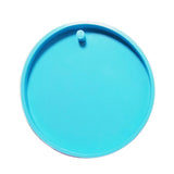 Large Round Keychain Mold DIY Pendant Jewelry Resin Crafting Molds