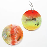 Large Round Keychain Mold DIY Pendant Jewelry Resin Crafting Molds