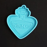 Silicone Resin Molds Poison Bottle Keychain DIY Pendant Jewelry Crafting