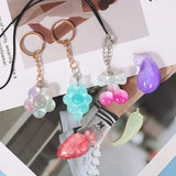 Fruit Ornaments Silicone Epoxy Resin Mold DIY Keychain Pendant Jewelry