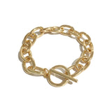 Chunky Style Chain Bracelet Modern Dainty Women Lady Gift Jewelry