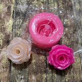 Epoxy Resin Mold Rose Flower Straws Topper Casting Silicone Mould