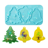 Silicone Epoxy Keychain Mold for DIY Earrings Pendant Jewelry