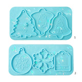 Silicone Epoxy Keychain Mold for DIY Earrings Pendant Jewelry