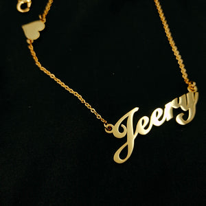 Personalized Heart Nameplates Necklace for Girlfriend