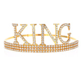 Rhinestone Crown Birthday Party Tiara For Men And Women