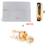 Resin Folder Drawing Board Silicone Mold Foil Package DIY