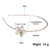 Rhinestone Princess Metal Headband Jewelry Bridal Hair Accessories