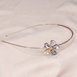 Rhinestone Princess Metal Headband Jewelry Bridal Hair Accessories