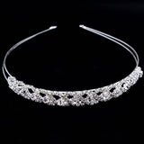 Rhinestone Tiara Crown Crystal Headpiece Hair Decorations