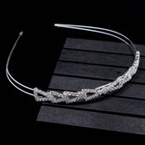 Rhinestone Tiara Crown Crystal Headpiece Hair Decorations
