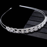 Rhinestone Tiara Crown Crystal Headpiece Hair Decorations