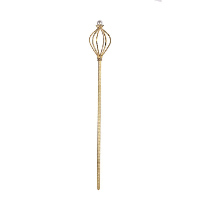 Crystal Sceptre King Queen Wedding Pageant Party Costumes Handheld Props