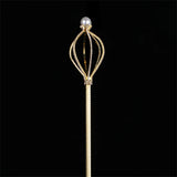 Crystal Sceptre King Queen Wedding Pageant Party Costumes Handheld Props