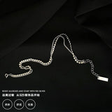 925 Sterling Silver Anklet for Women Round Foot Jewelry