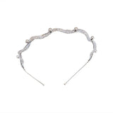 Crystal Headband for Women Hairband Girl Press Hair Hairstyle
