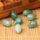10PCS 12*20mm Green Aventurine Stone Loose Bead for DIY Jewelry Making