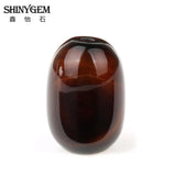 ShinyGem 12*16mm Brown Coffee Agates Beads Natural Stone for Jewelry Making