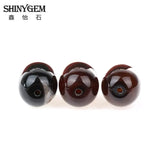 ShinyGem 12*16mm Brown Coffee Agates Beads Natural Stone for Jewelry Making