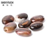 ShinyGem 13x18mm Coffee Brown Agate Loose Beads for Jewelry Making 20pcs