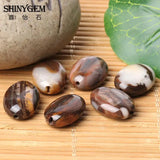 ShinyGem 13x18mm Coffee Brown Agate Loose Beads for Jewelry Making 20pcs