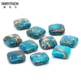 16mm Sea Sediment Jasper Charm Beads 10pcs