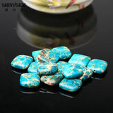 16mm Sea Sediment Jasper Charm Beads 10pcs
