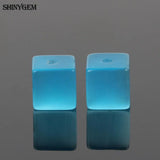 Cat Eye Cube Bead Mix 4mm/6mm Random Colors Fluorescence Stone Beads 20pcs/Lot