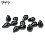 ShinyGem Big Water Drop Agates Bead Tear Drop Brazil Agates Natural Stone Beads