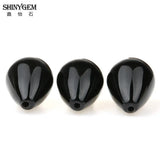ShinyGem Big Water Drop Agates Bead Tear Drop Brazil Agates Natural Stone Beads
