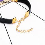 ShinyGem Purple Crystal Leather Bracelet with 24K Plating
