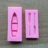 Boat Oars Earring Pendant Silicone Mold