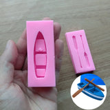 Boat Oars Earring Pendant Silicone Mold