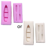 Boat Oars Earring Pendant Silicone Mold