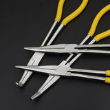 Poland Portable 45 Deg Crucible Tong Bowl Holder Graphite Pliers