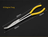 Poland Portable 45 Deg Crucible Tong Bowl Holder Graphite Pliers