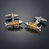 Men's Crystal/Bus/Deer/Fish/Dragon Cufflinks