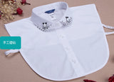 100% Cotton Peter Pan Collar Shirt for All-Match Style
