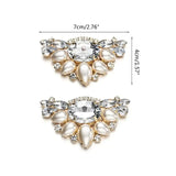 Rhinestone Shoe Flower Buckles for Party Wedding DIY