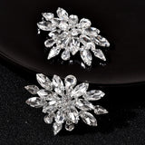Shoe Decoration Clip Flower Clamp Rhinestone Charm Buckle Bride Wedding