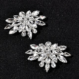 Shoe Decoration Clip Flower Clamp Rhinestone Charm Buckle Bride Wedding