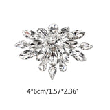 Shoe Decoration Clip Flower Clamp Rhinestone Charm Buckle Bride Wedding