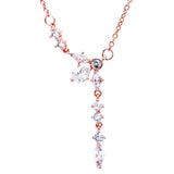 Shooting Star Ginkgo Chain Necklace for 925 Sterling Silver Charm Jewelry