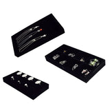 Jewelry Display Tray Kit for Rings Bracelets Necklaces