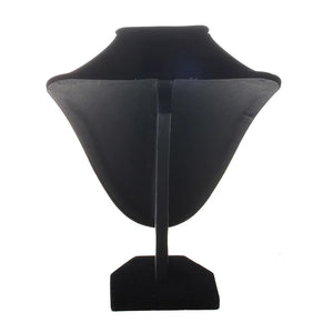 Mannequin Bust Jewelry Display Stand Holder Black-XL