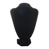 Mannequin Bust Jewelry Display Stand Holder Black-XL
